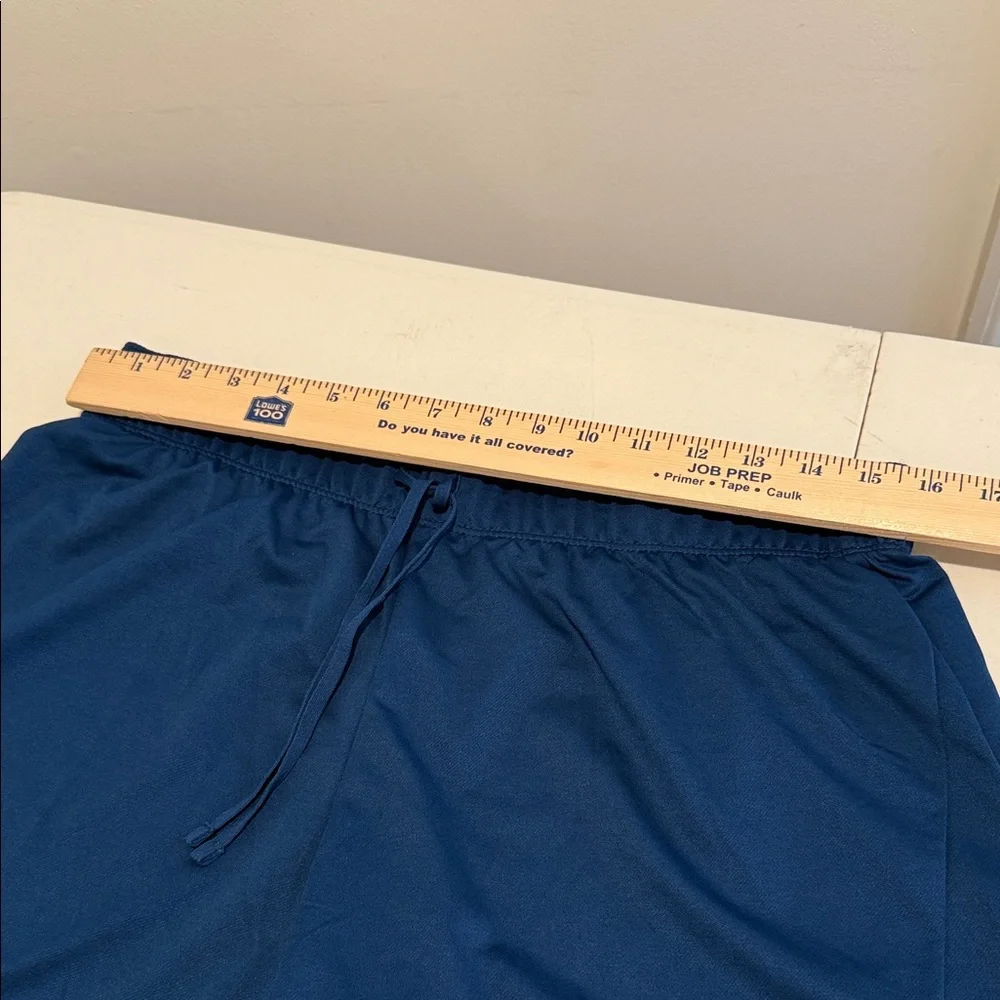 NWT Nike Pro Dri-Fit Women Sporty Navy Athletic Shorts Drawstring waistband M - Picture 5 of 10